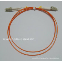 Câble fibre optique avec connecteurs LC-LC recto verso (1M)